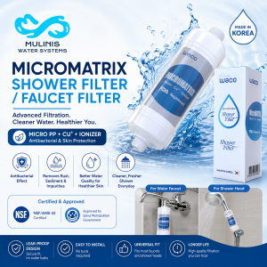 MicroMATRIX Shower & Faucet Filter – Multi-Purpose Water Filter