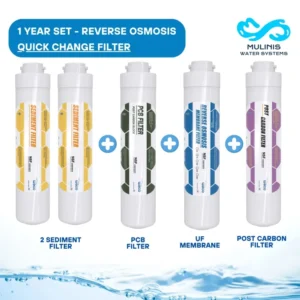 WACO 11" Quick Change RO Filter Set – 1 Year Supply