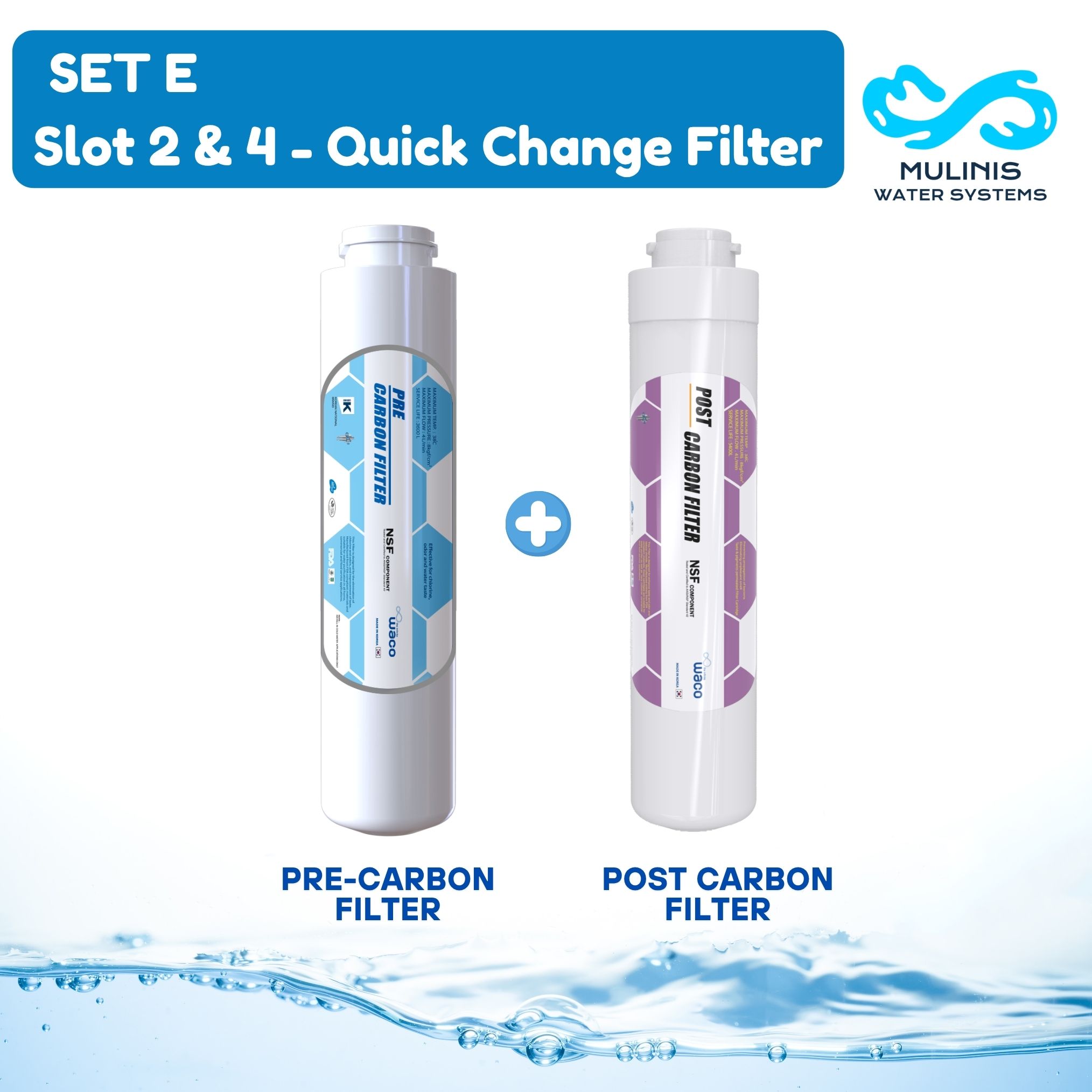 WACO 11" RO Filter for Quick Change Model – 1 Year Supply - Image 10
