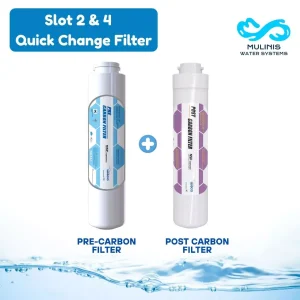 WACO Quick Change Filter - Slot 2 Pre Carbon and Slot 4 Post Carbon Filter